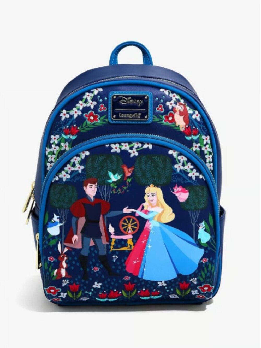 Loungefly Disney Aurora & Prince Floral Mini Backpack Once Upon a Dream